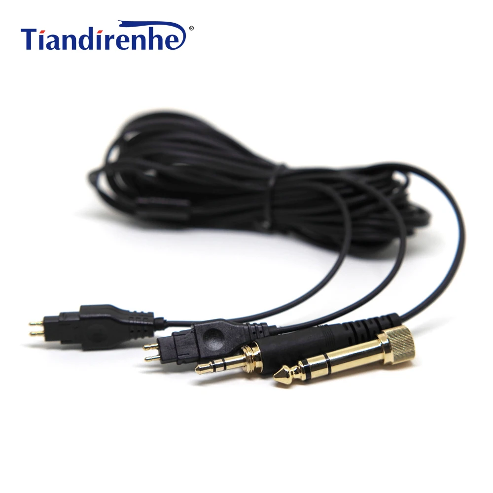 Newst обновления Сменный кабель для Sennheiser HD580 HD600 HD650 HD25 II наушников аудио кабели 5N LC