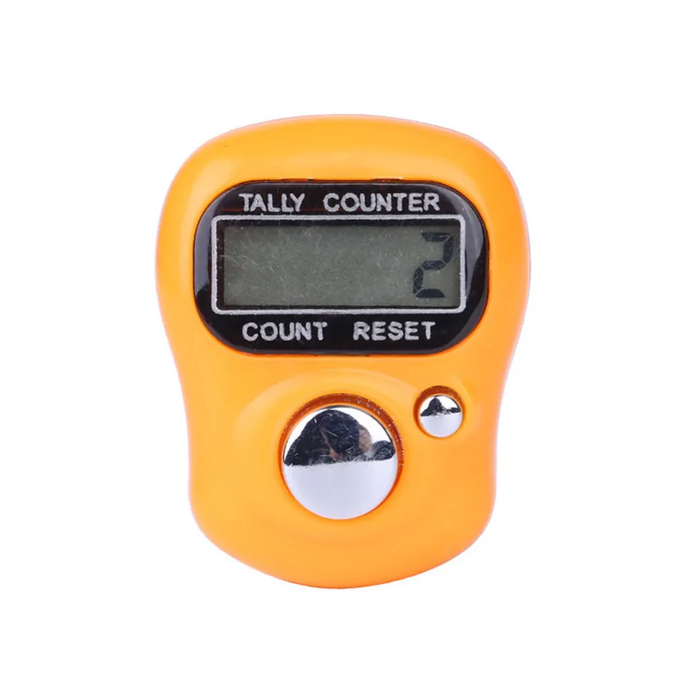 

Mini Stitch Marker And Row Finger Counter LCD Electronic Digital Tally Counter For Sewing Knitting Weave Tool
