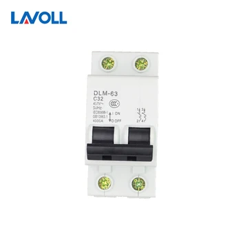 

DZ47 2P 32A Circuit breaker AC MCB safety breaker C Type C45
