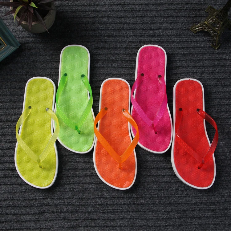 

EABXZ Women new summer fashion Shoes Slippers soft bottom leisure sandals flip flops women's outdoor beach slippers.Flip flops