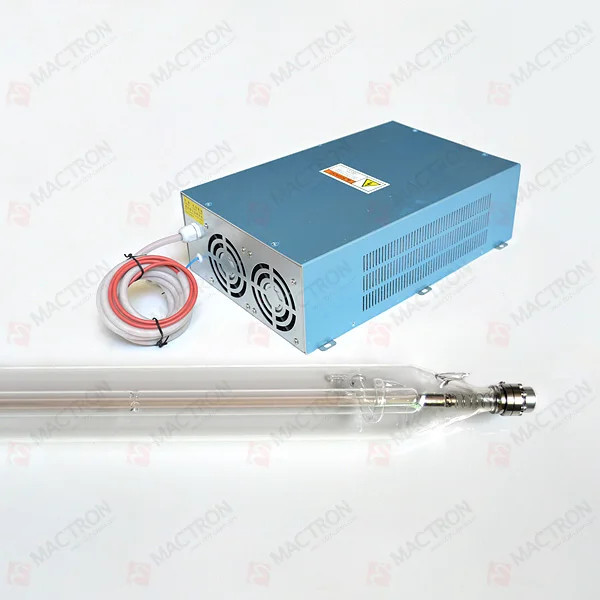 

1pcs Long Lifetime 130W Co2 Laser Tube and Laser Power Supply 130w