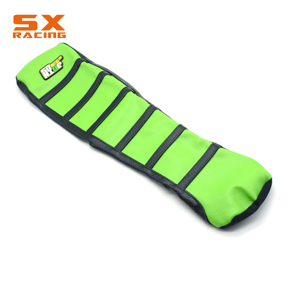 

Motorcycle Rubber Gripper Soft Seat Cover For KAWASAKI KX85 KX100 01 02 03 04 05 06 07 08 09 10 11 12 13 14 15 16 2001-2016
