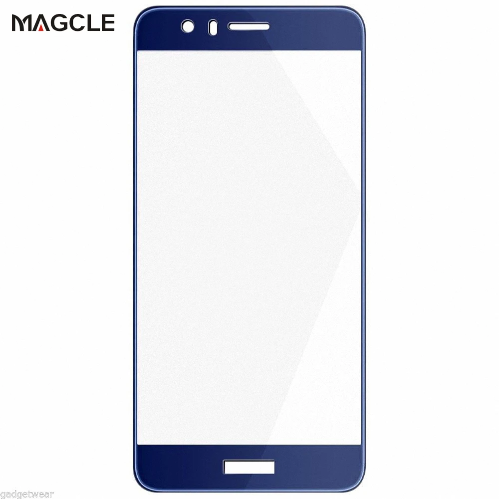 HUAWEI Honor 8 Tempered Glass Screen Protector Film full screen Cover Colorful for Huawei HONOR8 white black gold blue 1pcs | Мобильные