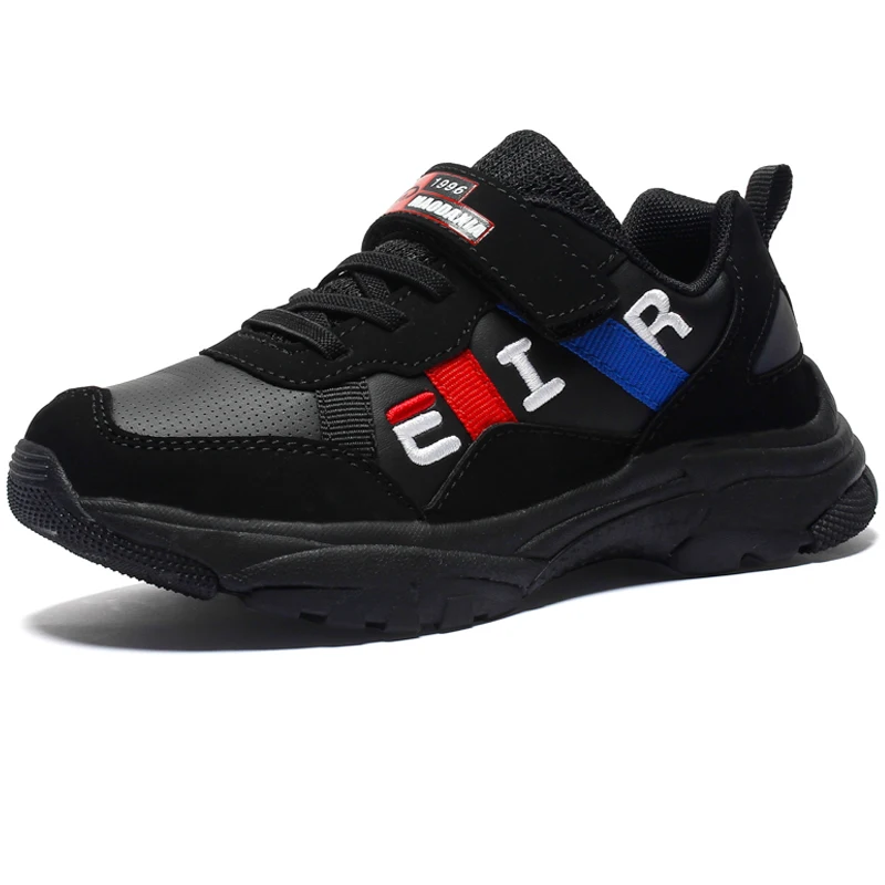

Spring Autumn Non-slip Sole Black Children Casual Shoes Boys Walking Shoes Pink Outdoor Girls Shoes Fashion Sneakers Kids 30-37