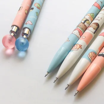 

0.5mm Mechanical Pencil Cute Kawaii Sushi Food Press Automatic Candy Writing Drawing School Office Supply Student Stationery