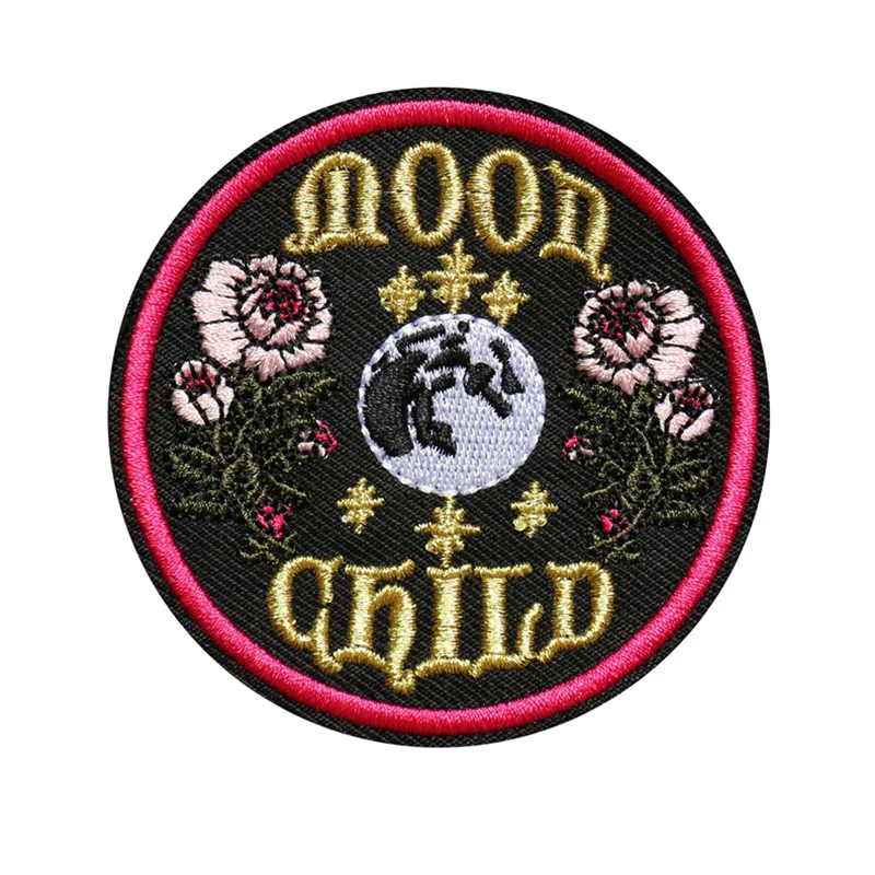 

Custom Embroidery Iron on Patches transfers Badges applique DIY design factory customization service available with good price