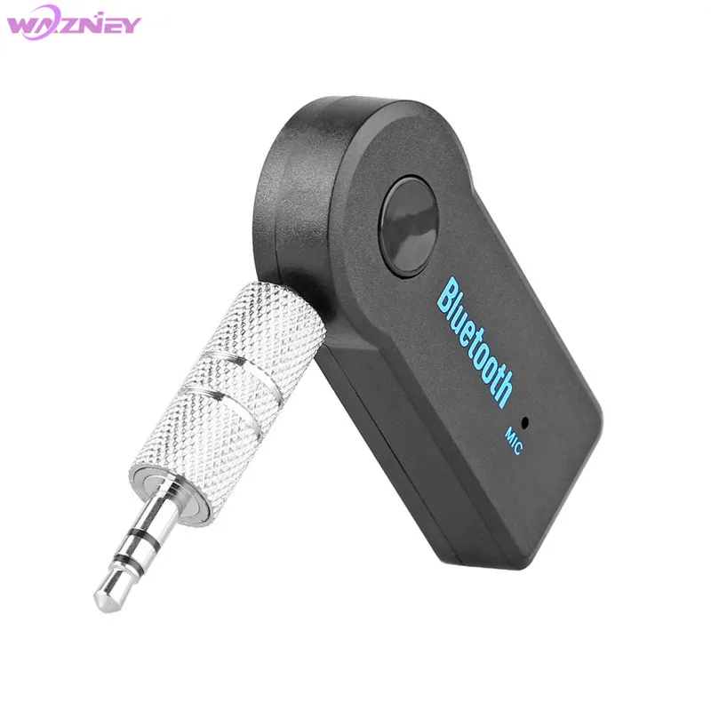100set Wireless Car Bluetooth Receiver Adapter 3.5MM AUX Audio Stereo Music Hands-freeHome Car Bluetooth Audio Adapter with mic