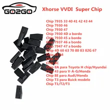 Xhorse VVDI супер чипа для ID46/40/43/4D/8C/8A/T3/47/41/42/45/ID46 для VVDI2 VVDI ключ инструмент/мини ключ инструмент