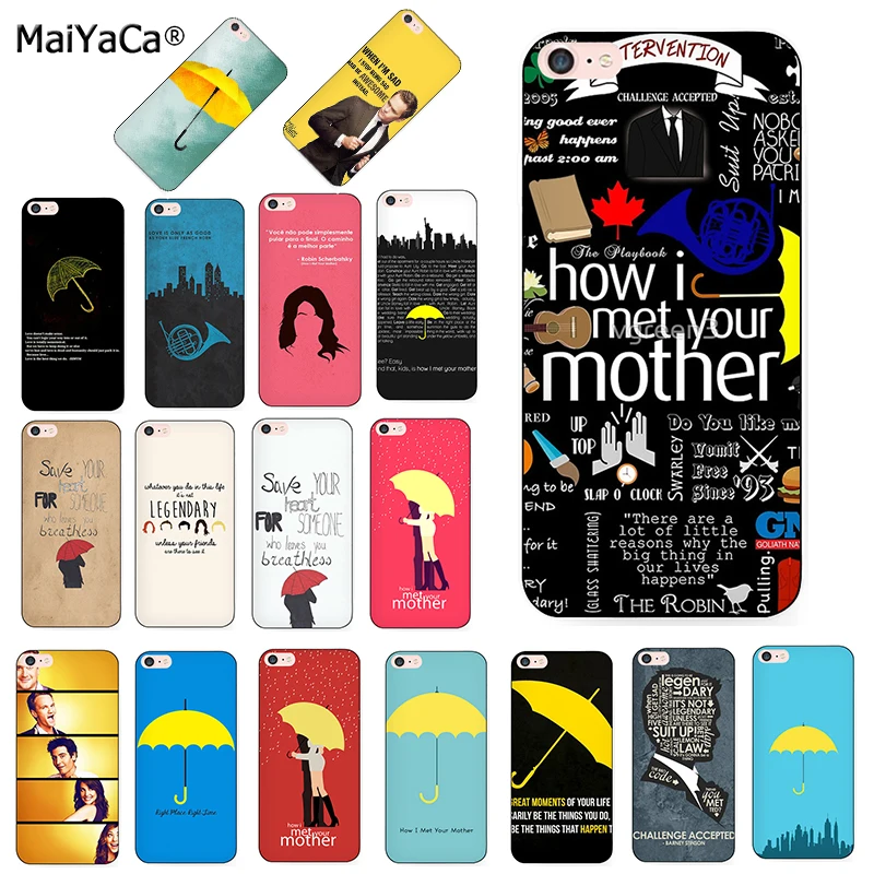 Защитный чехол для телефона MaiYaCa how i met your mother himym quotes для iPhone 8 7 6 6S Plus X XS MAX XR 5 5S SE 5C