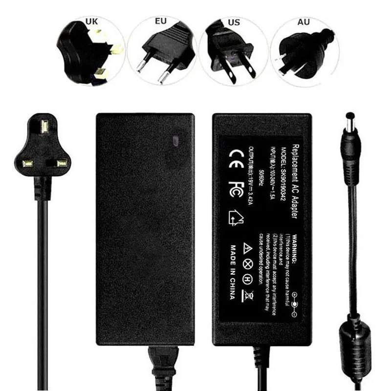 AC Adapter Power Cord Battery Charger For ASUS A53 A53E K52F K72F K72F-A1 X54C | Компьютеры и офис