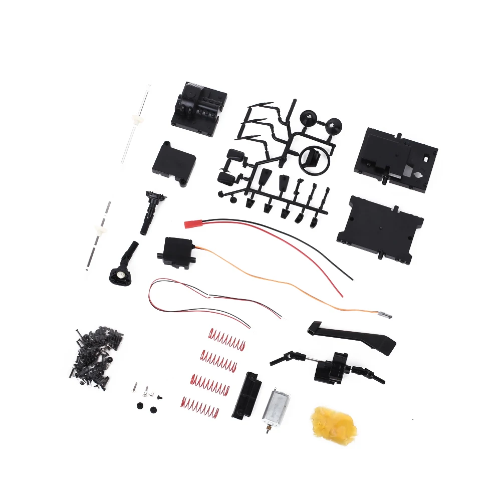 DIY комплект приводной вал электрический RC гоночный пульт дистанционного управления комплект игрушки 1:12 автомобиль 4WD 2,4 ГГц внедорожный игрушечный Гусеничный