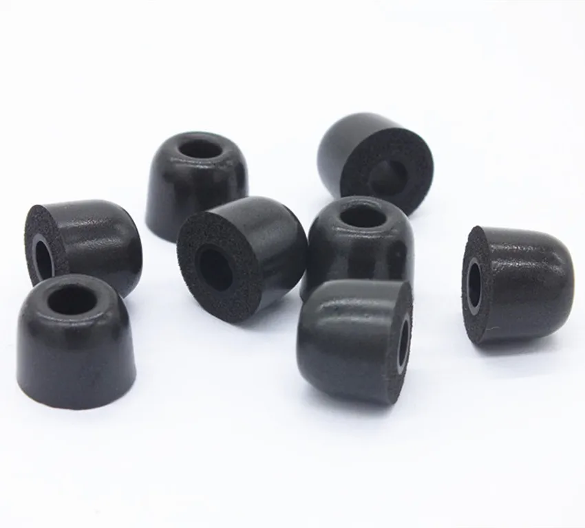 8 шт. насадки для наушников вкладышей из пены с эффектом памяти|foam tips t400|foam tipsmemory