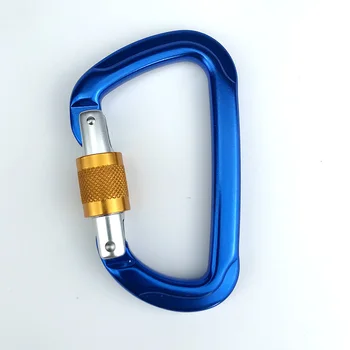 

7075 Aluminum Carabiners in hammocks Survial Key Chain Carabine Hook Clip Camping Equipment Buckles for Outdoor Camping