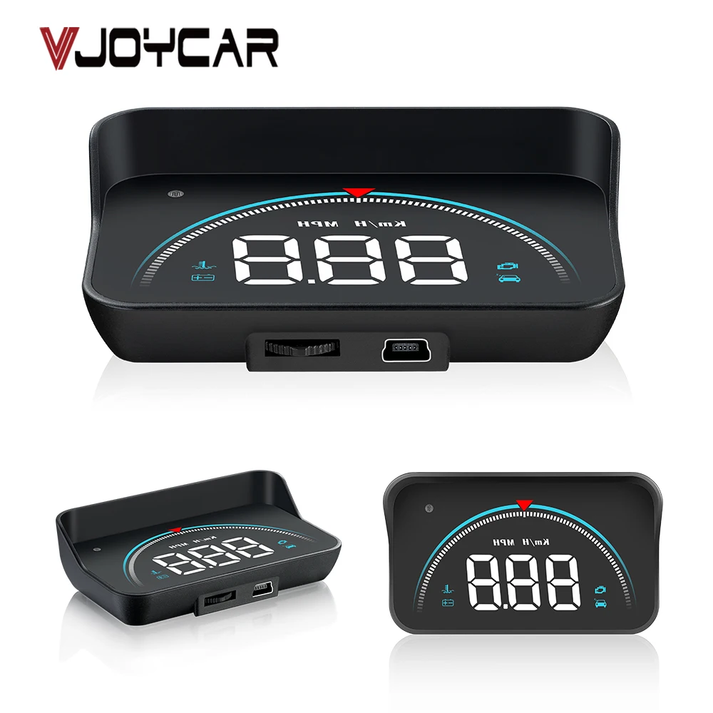 VJOYCAR M8 Автомобильный бортовой компьютер дисплей OBD2 цифровой спидометр OBD Hud