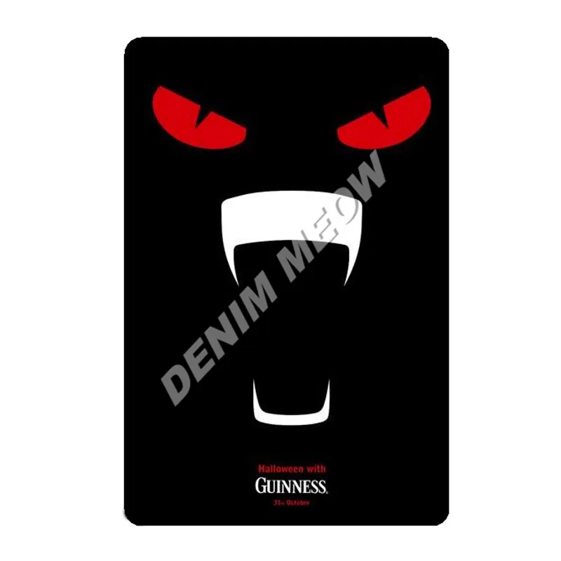 Металлические оловянные знаки My God Guinness винтажный постер с изображением темного