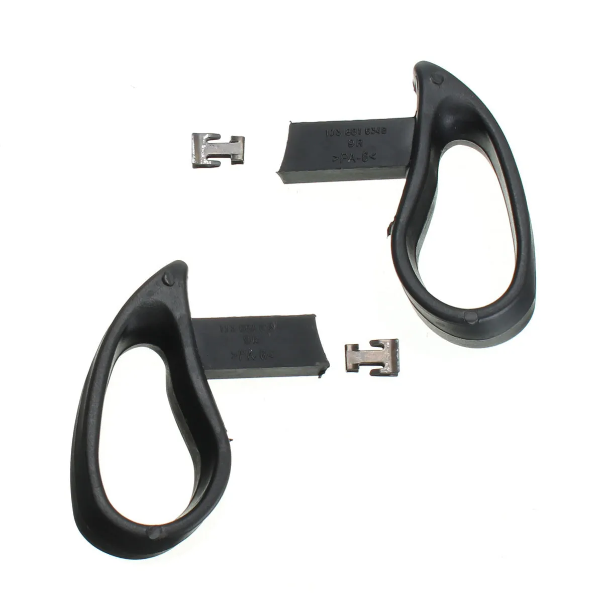 1 Pair Black Car Seat Lift Tilt Release Handle Left & Right For VW /MK4