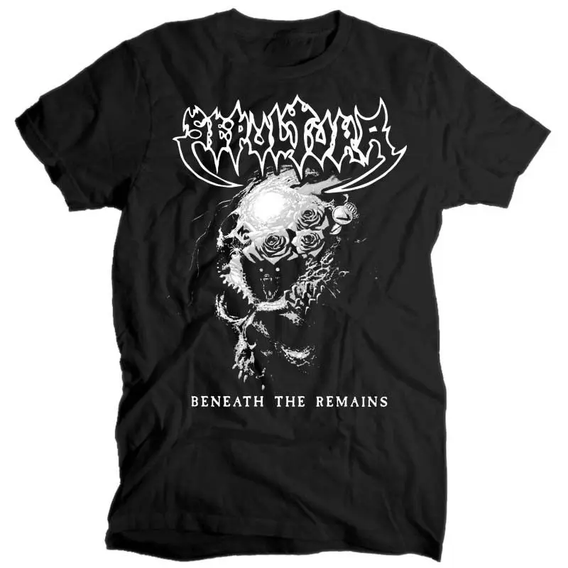 

Sepultura Beneath The Remains album BLACK T SHIRT cotton all sizes S-5XL Comfortable t shirt,Casual Short Sleeve TEE