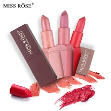 Мисс Роза пикантные матовая помада водостойкий питательный водостойкая матовая губная помада для губ оттенок длинные стойкая Губная Помада Косметическая