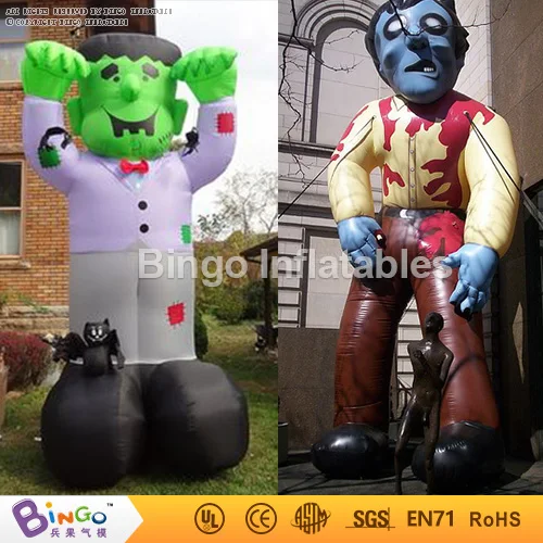 

halloween inflatable Vampire Zombie 5M high monster cartoon halloween decoration Bingo inflatables BG-A1130 toy