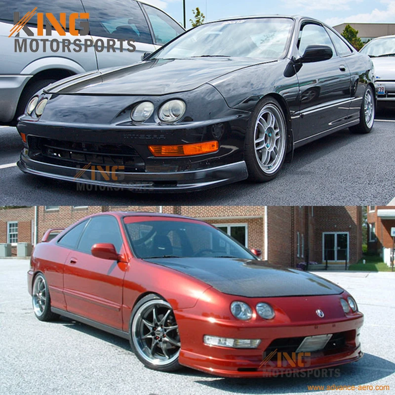 Подходит 1998 1999 2000 2001 Acura Integra DC2 Mugen стиль передний бампер спойлер бодибилдеры PP