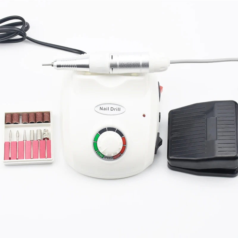 Günstige 30000 rpm Elektronische Nagel Datei Bohrer Maniküre Pediküre Kit Nagel Polieren Bohrer Maschine Maniküre Nail art Ausrüstung Zubehör