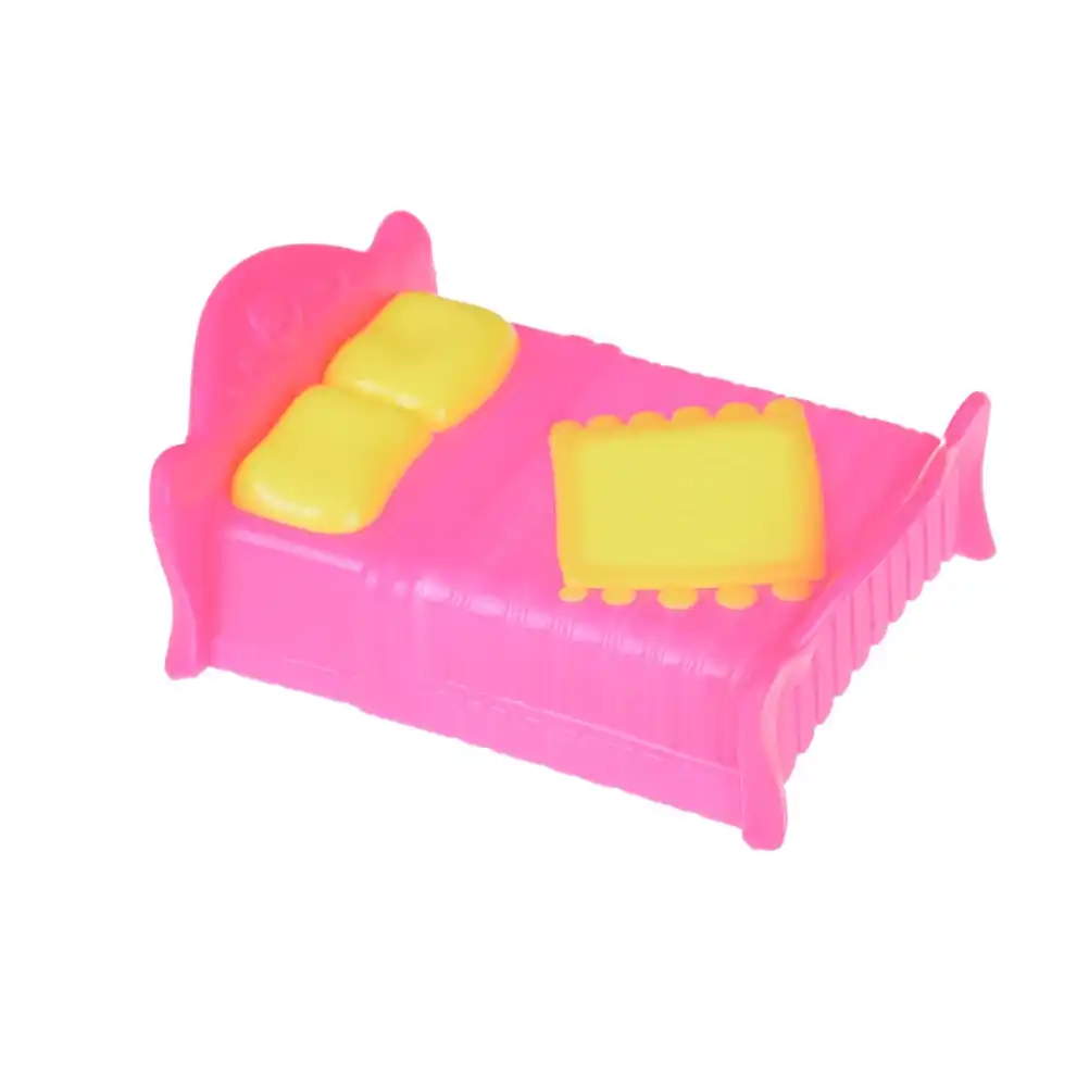 plastic doll bed