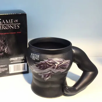 

Game Of Thrones Ceramic Mug Heat-resistant Symbol Power Muscle Mug For Personality Muscular Men Coffee Milk Mug