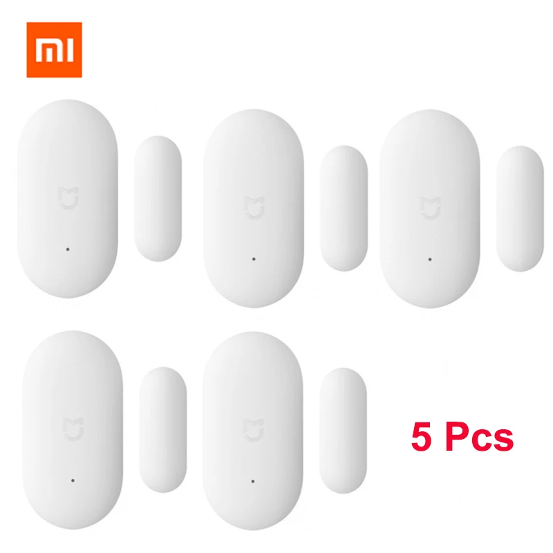 

5PCS Original Intelligent Mini Mijia Xiaomi MI Door Window Sensor for Xiaomi Suite Device Smart Home Kits Remote Alarm System