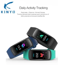 Новые смарт-группа ежедневно отслеживания активности дружественной к коже и красочный выбор динамического сердечного ритма браслет smartband pk xiomi