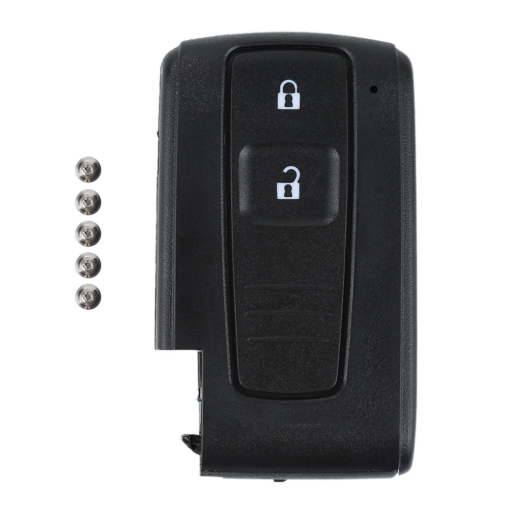 Складной 2 кнопки дистанционного ключа Fob оболочки чехол для Toyota Prius Corolla автомобильные аксессуары запчасти авто ключ