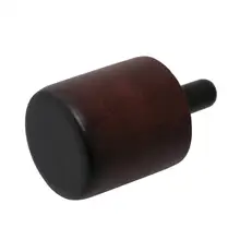 4Pcs 38mm Height 35mm Dia Round Brown WoodenM8x20mm Thread Cabinet Table Chair Couch Feet chair leg modern furniture