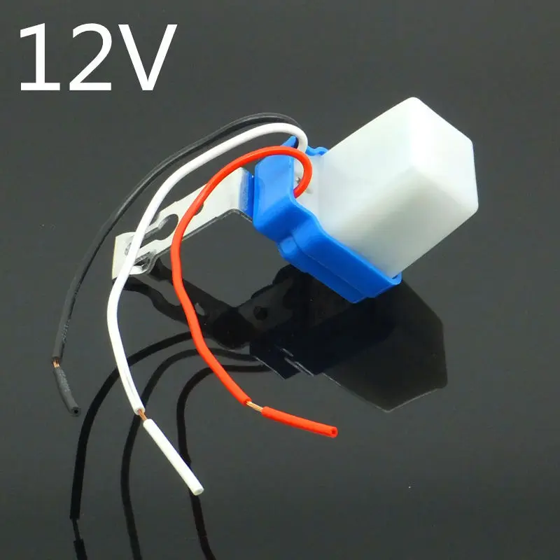 AC 12V Automatic Outdoor waterproof Day Auto On Off Light Switch, photo electric Street Lighting