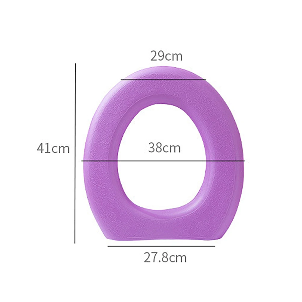 Теплый мягкий чехол для унитаза, накладка на сиденье, ванна унитаз, протектор, аксессуары для ванной комнаты, набор многоразовых чехлов для унитаза