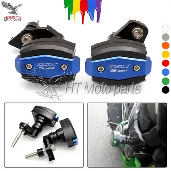 

Motorcycle CNC Frame Sliders Crash Protector Motobike Falling Protection For Suzuki GSXS1000 GSXS GSX-S 1000 GSX-S1000 2015 2016