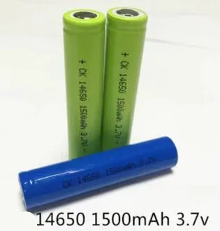 

100pcs/lot 3.7v 14650 lithium ion rechargeable battery li-ion battery