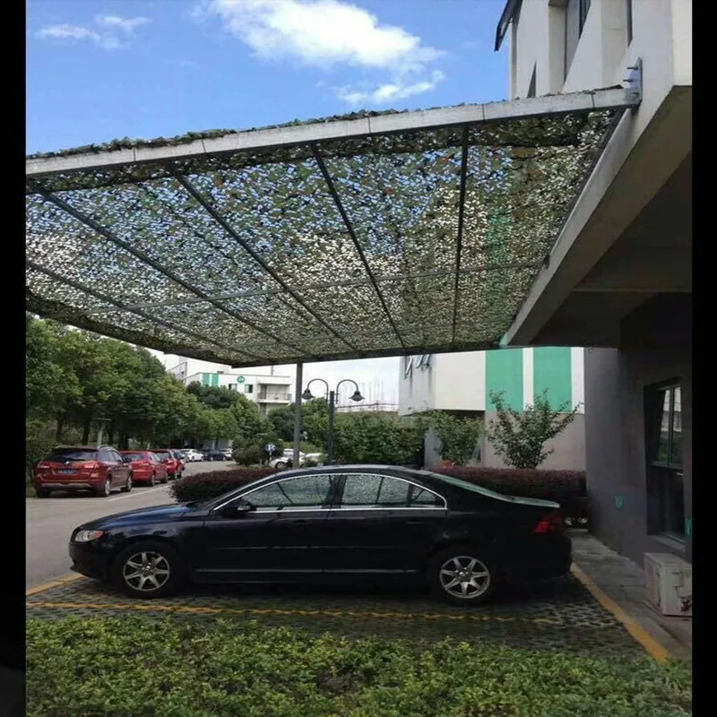 

2*8M Outdoor canopies Home Garden Gazebos garden tent Party Decoration sun shelter 150D Polyester Oxford Camo Net
