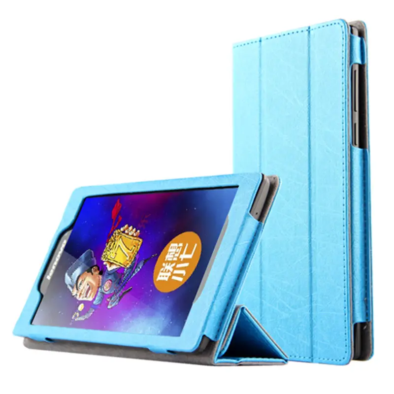 Для lenovo TAB 2 A7-10 защитный чехол Smart Cover Искусственная кожа таблетки для lenovo TAB2 A7-10F чехол Apple iPhone 7 дюймовый защитный чехол из искусственной кожи A7