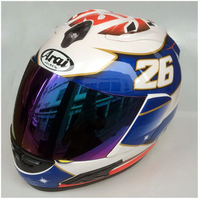 

ARAI RX-7X New LE Helmet Motorcycle Helmet RX-7 EU/ CORSAIR-X US IOM TT Full Face Motocoss Racing Helmet Isle of Man, Capacete