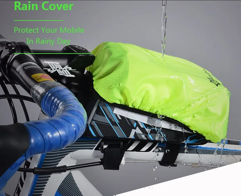 Discount ROCKBROS Waterproof MTB Bike Bicycle Front Top Frame Handlebar Bag Cycling Pouch Touchscreen Panniers Reflective Bags 2 Sizes 16 Discount ROCKBROS Waterproof MTB Bike Bicycle Front Top Frame Handlebar Bag Cycling Pouch Touchscreen Panniers Reflective Bags 2 Sizes 16