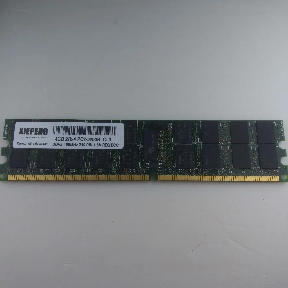 Сервер 16 Гб(2x8 ГБ) DDR2 667 МГц PC2-5300P ram 4 Гб 2Rx4 PC2-3200 DDR2 400 МГц REG ECC 2 Гб PC2 6400P 800 МГц зарегистрированная ECC память