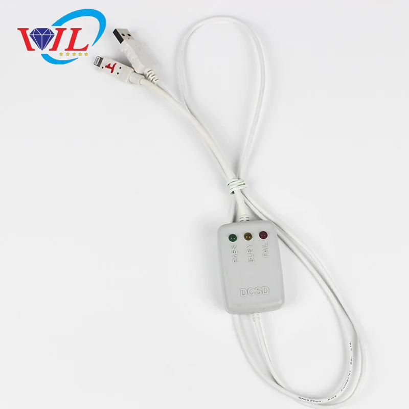 

WL DCSD USB cable 64Bit for iphone hdd test fixture line Hard disk engineering cable for iphone parts line change SN