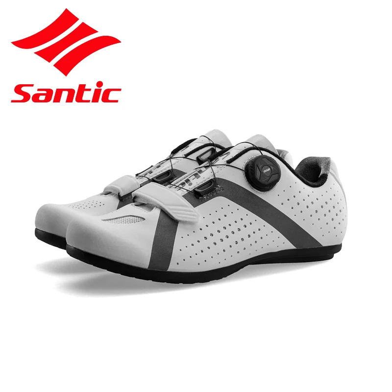 Santic MTB обувь для шоссейного велосипеда Pro велоспорта резиновая нескользящая