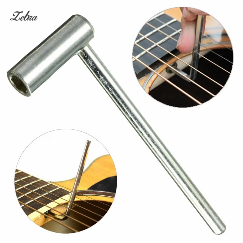 Zebra 7mm Truss Rod Wrench Metal Silver Tool Adjustable For Electric