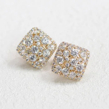 

11.11 Sale Women Clip Without Pierced Earrings for Bridal Cubic Zircon Stone Wedding Women Jewlery Best Christmas Bijoux Gift