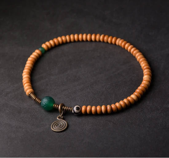 Olive-nut-Green-Stone-Bracelet-Mixed-The-third-Eye-of-Buddha-Tibetan-Buddhism-Jewelry-Anti-evil-Remain-Safe-Couple-Gift-Unisex (10)
