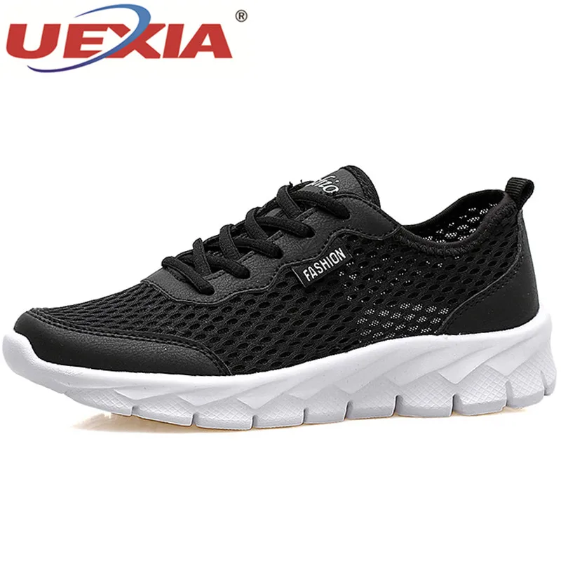 

UEXIA New Unisex Casual Shoes Men Lightweight Breathable Flats Men Shoes footwear Zapatos Hombre chaussure homme Big Size 35-48