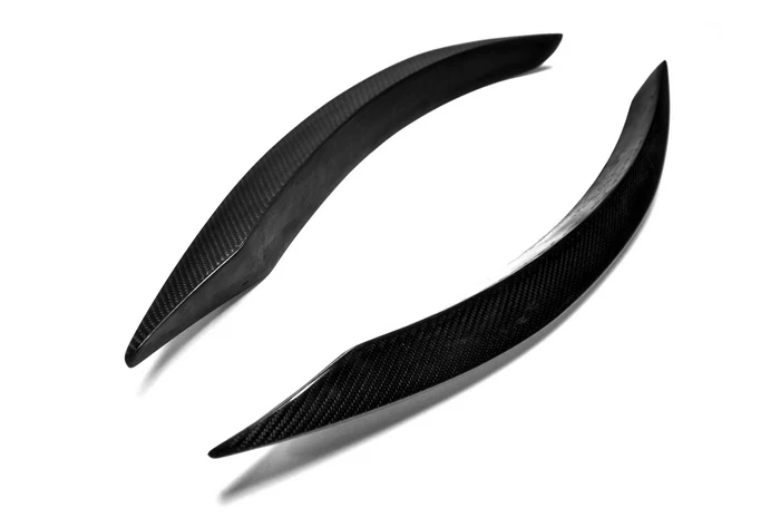W117 CLA 2014 PE Style Front Bumper Canard(2)