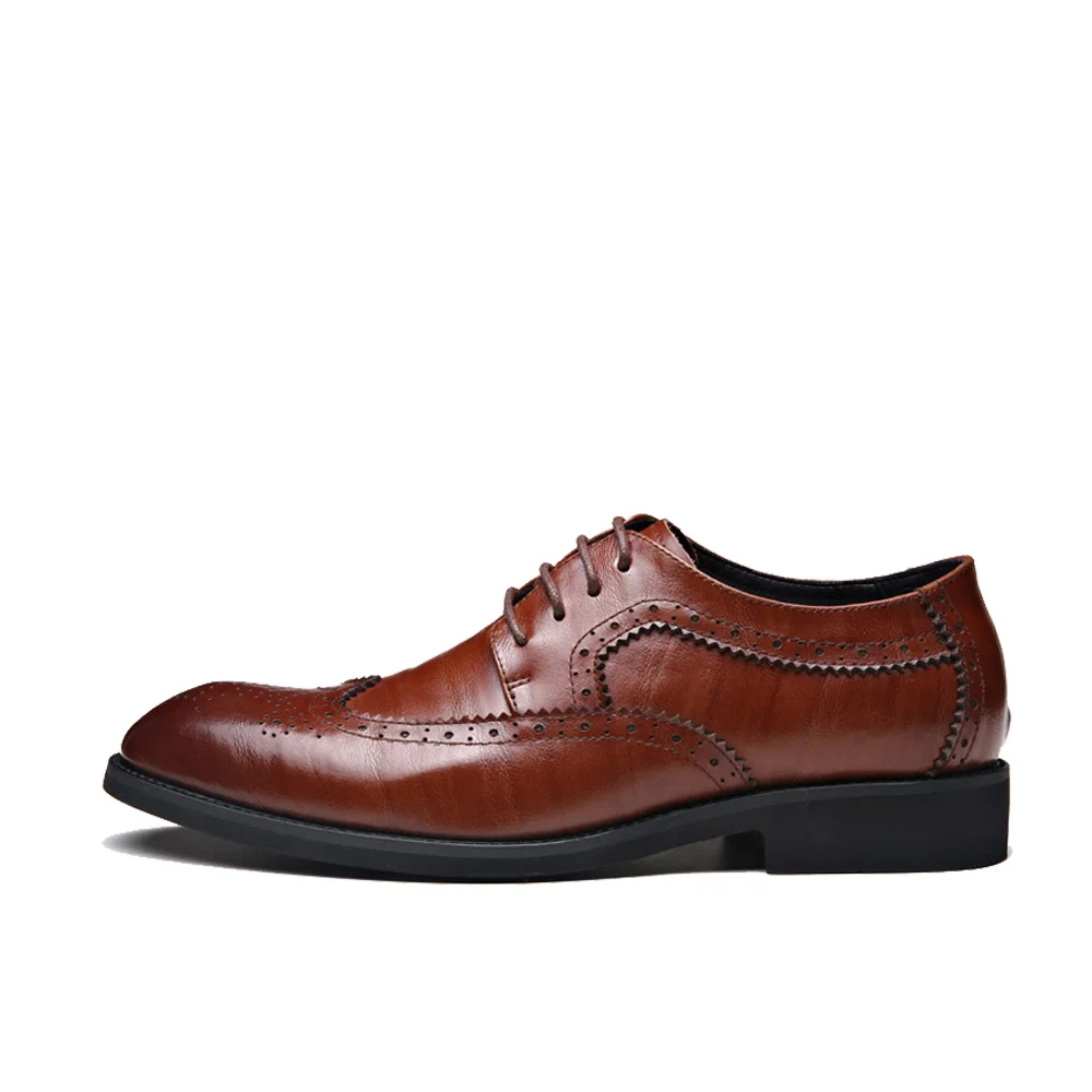 Мужские туфли оксфорды с острым носком размеры 38 48|shoes brand|shoes highshoes high quality |