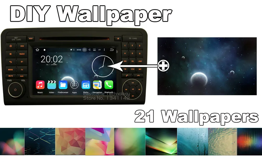 Clearance Octa Core 8 Core Android 6.0 Car DVD Player For Benz ML CLASS W164(2005-2012) ML300 ML320 ML350 ML450 ML500 ML63 With Radio GPS 6