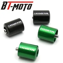 Аксессуары для мотоциклов CNC руль акустическая система концы крышки слайдер Для Kawasaki GTR 1400 GTR1400/CONCOURS 14 ABS 2007